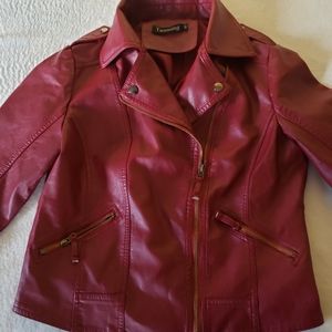 Women's Tanming Biker Short Coat Jacket